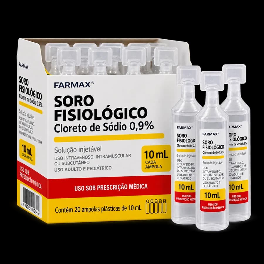 Soro Fisiológico 0,9% 10 ml